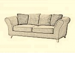 cover for Backa three seater sofa